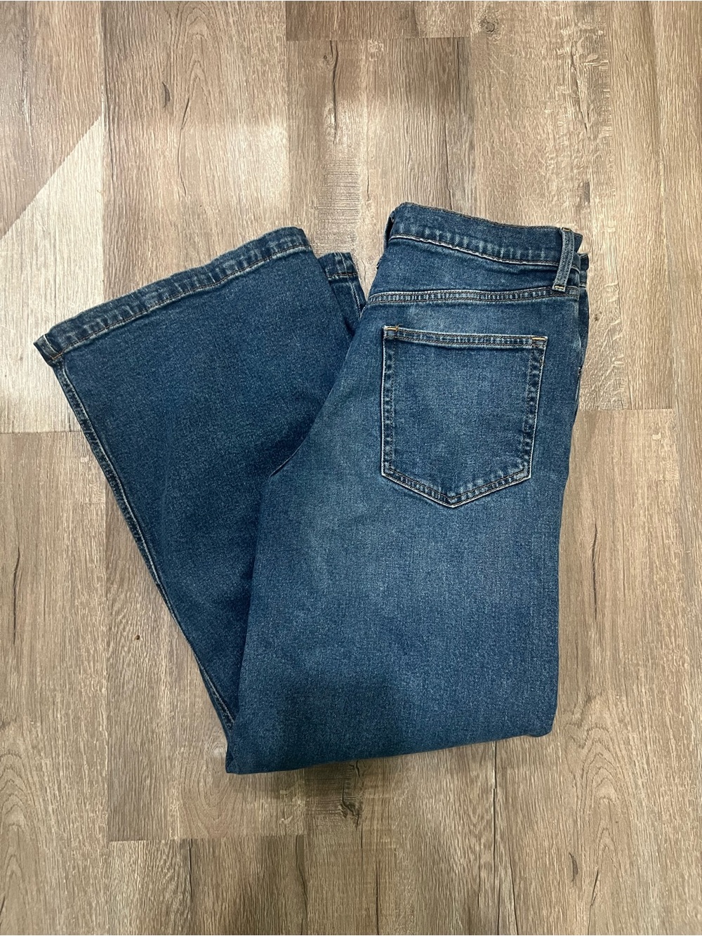 GAP High Rise Stride Jeans Wide Leg
